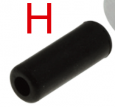 H - Spanngummi für Heckauffahrschutz Ø 20 mm