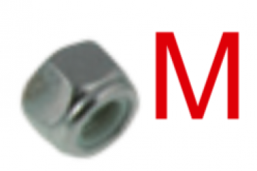 M - Sicherungsmutter M8