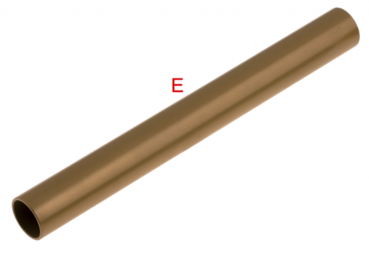 E - Vorderer Stabi rund Ø 30 x 2 mm - Gold