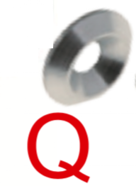 Q - Senkscheibe Ø 6 mm